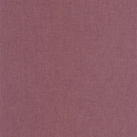 Casadeco padlizsán színű szövethatású vinyl tapéta Caractere Aubergine 53 cm X 10 m