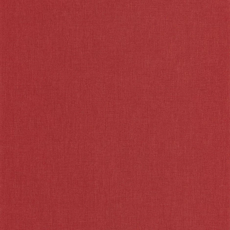 Casadeco piros szövethatású vinyl tapéta Caractere Rouge Baiser 53 cm X 10 m