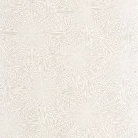 Casadeco törtfehér napmintás vinyl tapéta Helios Blanc Craie 53 cm X 10 m