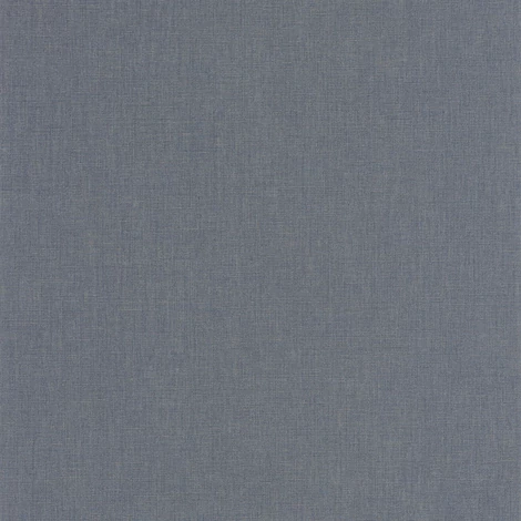 Casadeco Szövethatású sötétkék vinyl tapéta Caractere Bleu Orage 53 cm X 10 m