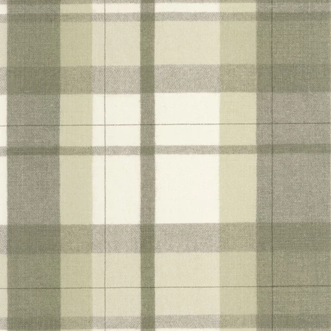 Casadeco Szövethatású kockás zöld vlies tapéta Tartan Touch Vert Amande 53 cm X 10 m