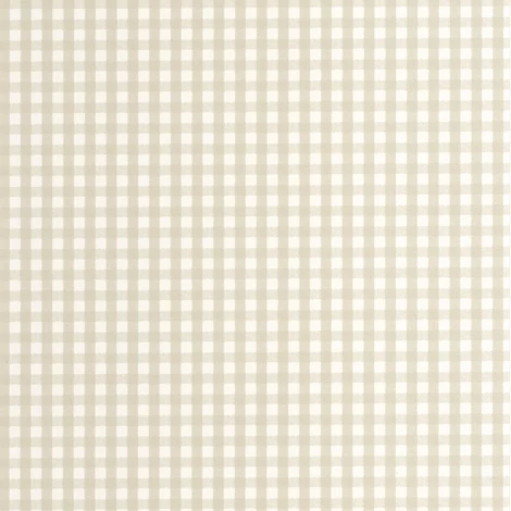 Casadeco Kockás bézs vlies tapéta Gingham Charm Beige Sable 53 cm X 10 m