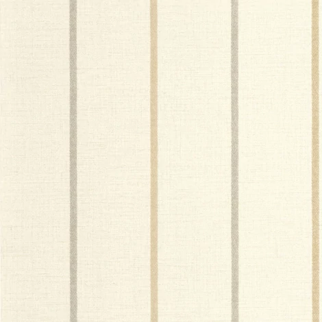 Casadeco Klasszikus szövethatású csíkos bézs vlies tapéta Plaid Line Beige Sable 53 cm X 10 m
