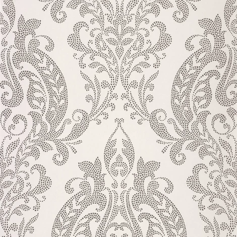 Casadeco Klasszikus damaszt mintás bézs vlies tapéta Quintessence Beige 53 cm X 10 m