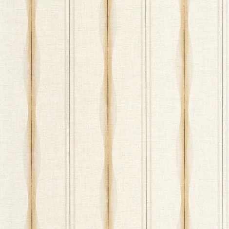 Casadeco Szövethatású modern csíkos bézs vinyl tapéta Variation Beige Sable 53 cm X 10 m