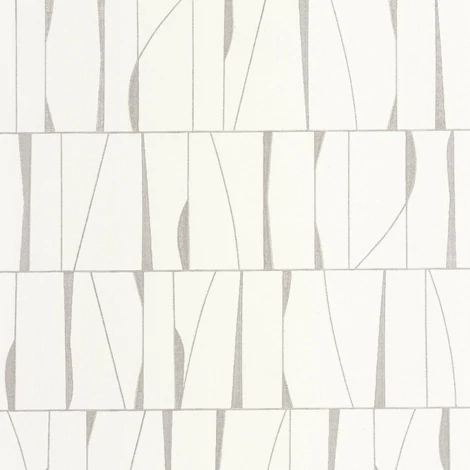 Casadeco Absztrakt mintás törtfehér vinyl tapéta Otavia Blanc Craie 53 cm X 10 m