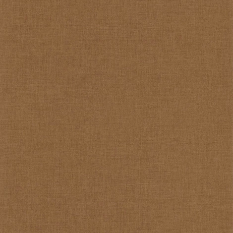 Caselio Lenvászon hatású barna vinyl tapéta Uni Mat Fauve 53 cm X 10 m