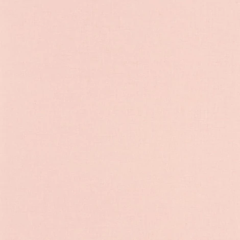 Caselio Lenvászon hatású rózsaszín vinyl tapéta Uni Mat Rose Nude 53 cm X 10 m