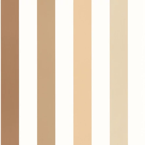 Caselio Csíkos barna vlies tapéta Se Cacher Beige Camel 53 cm X 10 m