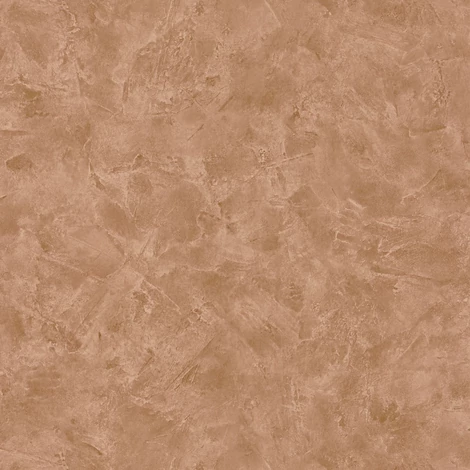 Caselio Elegáns texturált barna vinyl tapéta Patine Uni Noisette 53 cm X 10 m
