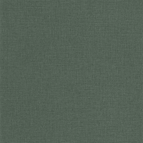 Caselio Szövethetású sötétzöld vinyl tapéta Uni Mat Sapin 53 cm X 10 m