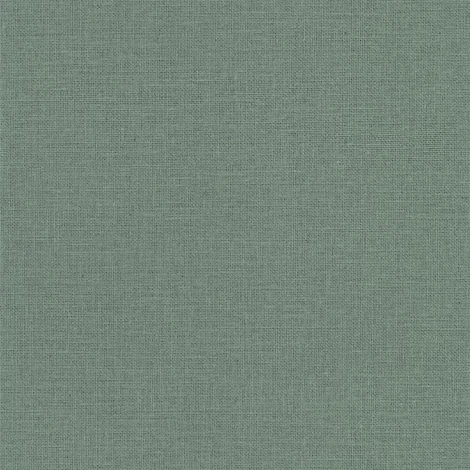 Caselio Szövethetású zöld vinyl tapéta Uni Mat Mousse 53 cm X 10 m