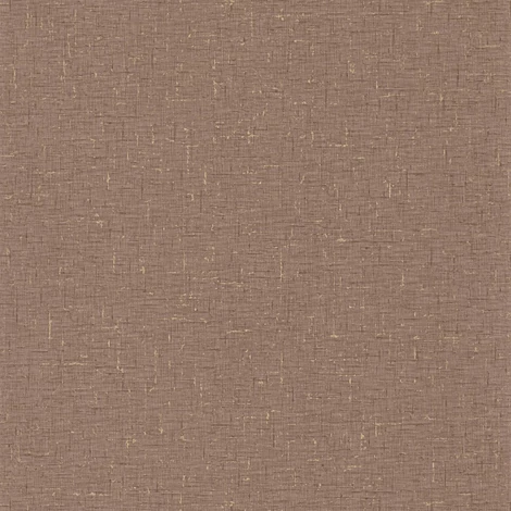 Caselio Szövet hatású barna vinyl tapéta metál fénnyel Gaze Metal Praline Or 53 cm X 10 m