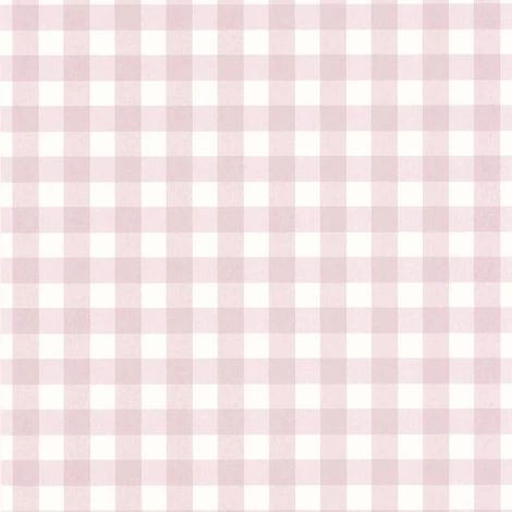 Caselio Kockás lila vlies tapéta Victoria Parme 53 cm X 10 m