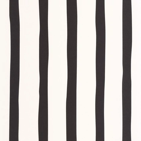 Caselio Csíkos fekete-fehér vlies tapéta Barito Noir 53 cm X 10 m