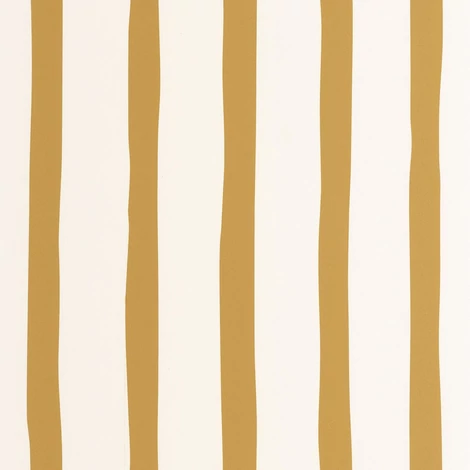 Caselio Csíkos sárga vlies tapéta Barito Curry 53 cm X 10 m