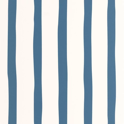 Caselio Csíkos kék vlies tapéta Barito Bleu 53 cm X 10 m
