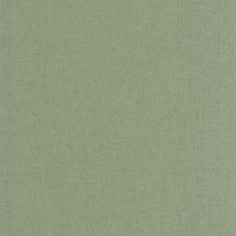 Caselio Lenvászon hatású zöld vinyl tapéta Uni Mat Vert Sauge 53 cm X 10 m