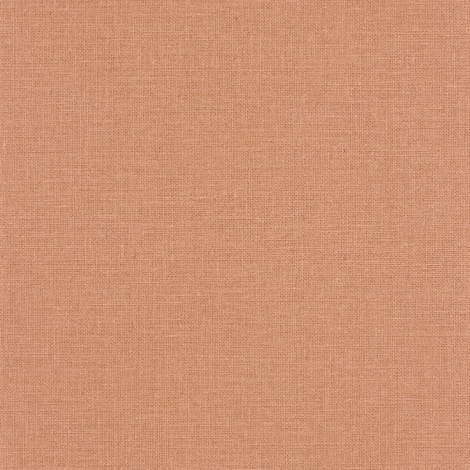 Caselio Szövethetású barna vinyl tapéta Uni Mat Terracotta 53 cm X 10 m