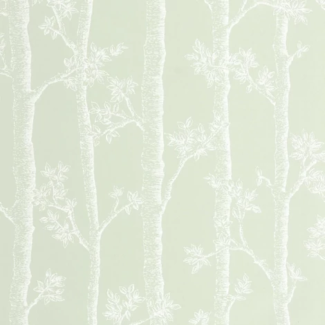 Caselio Fa mintás modern halványzöld vlies tapéta Automne Vert D'Eau 53 cm X 10 m