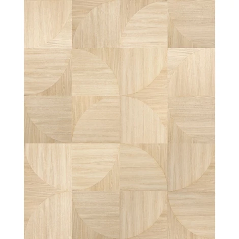 Caselio Geometriai mintás faerezetes barna vlies poszter tapéta Bois D'Hiver Marron 200 cm X 2,5 m