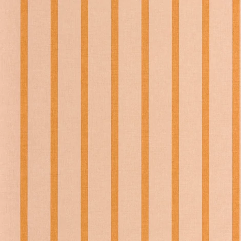 Caselio Retro vékony csíkos narancssárga vinyl tapéta Katy Orange Rose 53 cm X 10 m