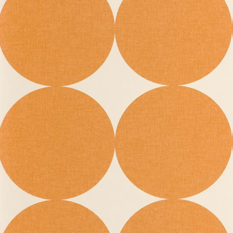 Caselio Kör mintás narancssárga vinyl tapéta Billy Orange 53 cm X 10 m