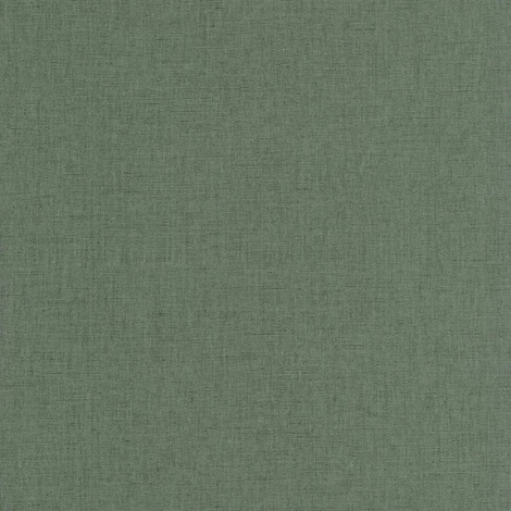 Caselio Lenvászon hatású zöld vinyl tapéta Uni Mat Vert Bouteille 53 cm X 10 m