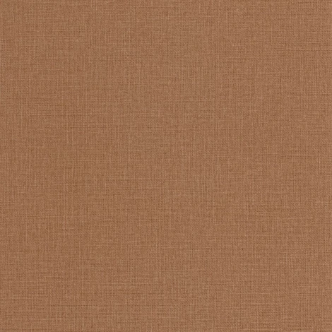 Caselio Szövethetású barna vinyl tapéta Uni Mat Brun Cuivre 53 cm X 10 m