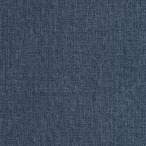 Caselio Szövethetású sötétkék vinyl tapéta Uni Mat Bleu Eclipse 53 cm X 10 m