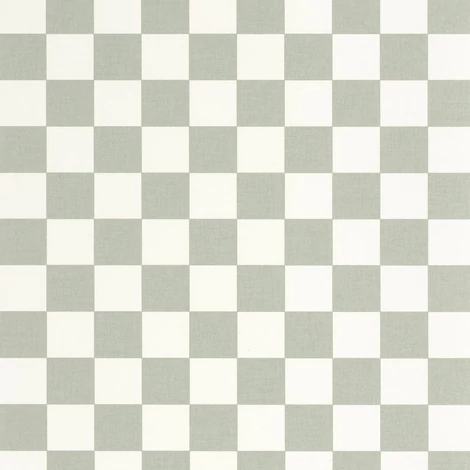 Caselio Sakktábla mintás modern zöld vinyl tapéta Checks Vert Amande 53 cm X 10 m