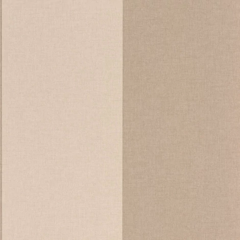 Caselio Széles csíkos barna vinyl tapéta XXL Lines Taupe 53 cm X 10 m