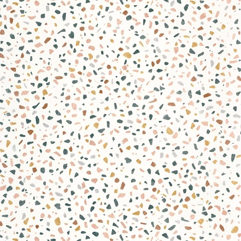 Caselio Kő töredék mintás modern színes vinyl tapéta konyhába Granito Multicouleurs 53 cm X 10 m