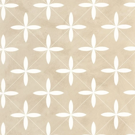 Caselio Csempe hatású bézs vinyl tapéta konyhába Cement Tiles Beige 53 cm X 10 m