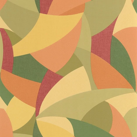 Caselio Absztrakt mintás modern színes vinyl tapéta Concerto Multicouleurs 53 cm X 10 m