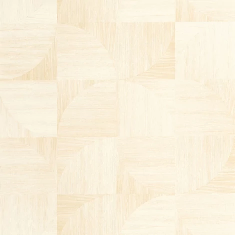 Caselio Geometriai mintás faerezetes bézs vinyl tapéta Structura Blanc 53 cm X 10 m