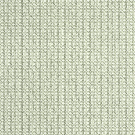 Caselio Fonott mintás zöld vinyl tapéta Cannage Vert 53 cm X 10 m