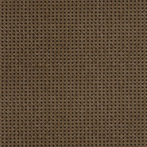 Caselio Fonott mintás sötétbarna vinyl tapéta Cannage Cuivre 53 cm X 10 m