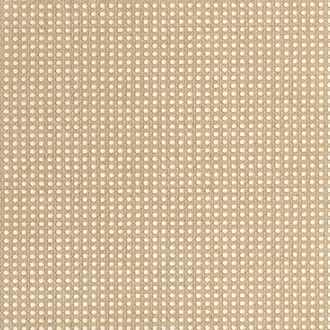 Caselio Fonott mintás bézs vinyl tapéta Cannage Beige 53 cm X 10 m