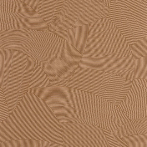 Caselio Vonalmintás modern barna vlies tapéta Terra Terre Cuite 53 cm X 10 m