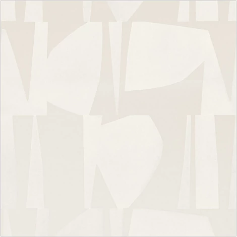 Caselio Absztrakt mintás törtfehér vlies poszter tapéta Grapchic Art Blanc 50 cm X 3 m