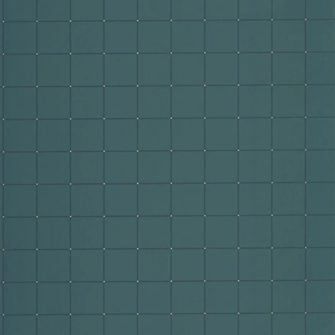 Caselio Art deco kockás sötétkék-arany vinyl tapéta Alphonse Bleu De Minuit 53 cm X 10 m