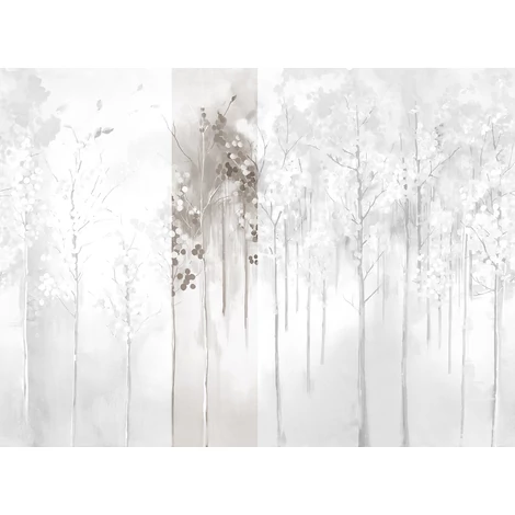 JV Őszi erdő szürke vinyl poszter tapéta Maples Grey 68 cm X 3 m