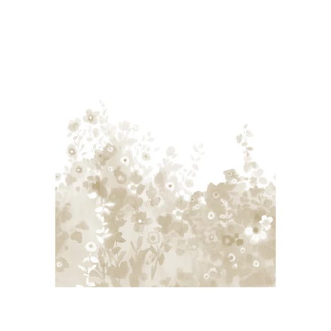 JV Virágmintás bézs vinyl poszter tapéta Zeeland Beige 272 cm X 3 m