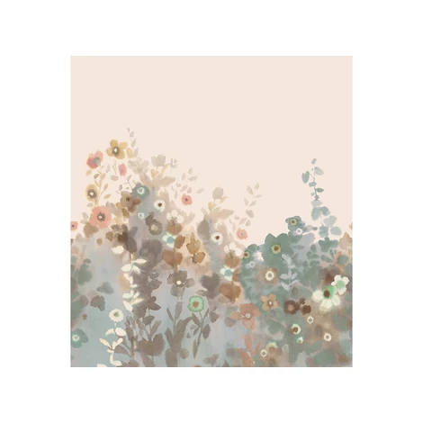 JV Virágmintás bézs vinyl poszter tapéta Zeeland Vintage 272 cm X 3 m