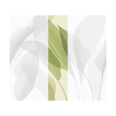 JV Trópusi levélmintás zöld vinyl poszter tapéta Davao Summer 68 cm X 3 m