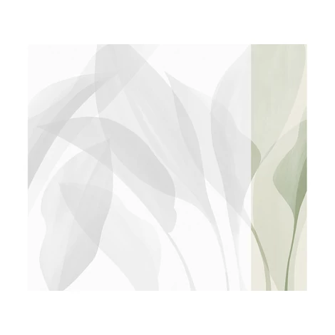 JV Trópusi levélmintás zöld vinyl poszter tapéta Davao Sage 68 cm X 3 m