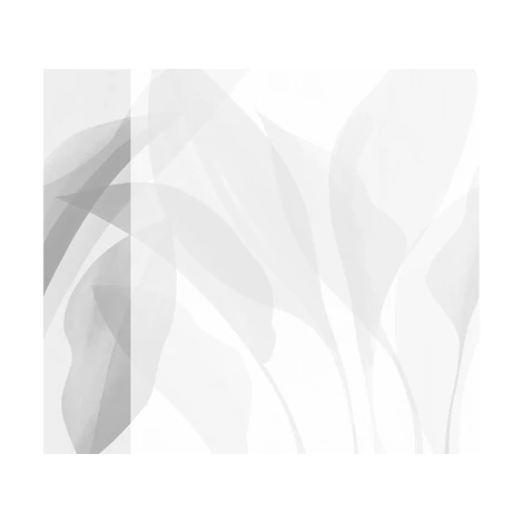 JV Trópusi levélmintás szürke vinyl tapéta Davao Grey 68 cm X 3 m