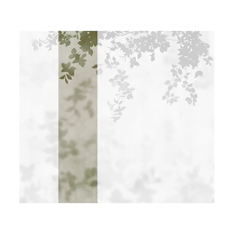 JV Borostyán árnyékokkal zöld vinyl poszter tapéta Domme Green 68 cm X 3 m