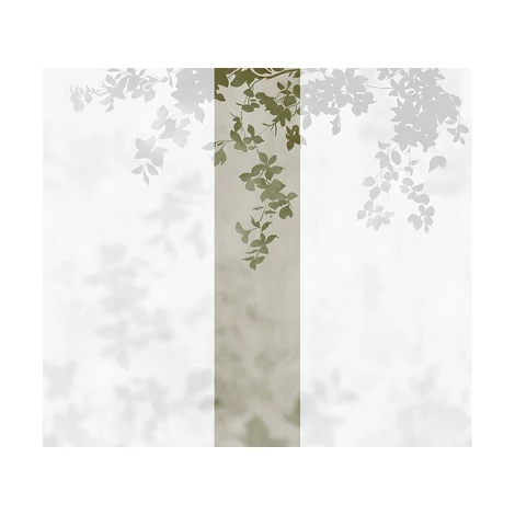 JV Borostyán árnyékokkal zöld vinyl poszter tapéta Domme Green 68 cm X 3 m